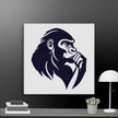 Great Thinker Ape Wall Art Canvas - STYLISHOUR