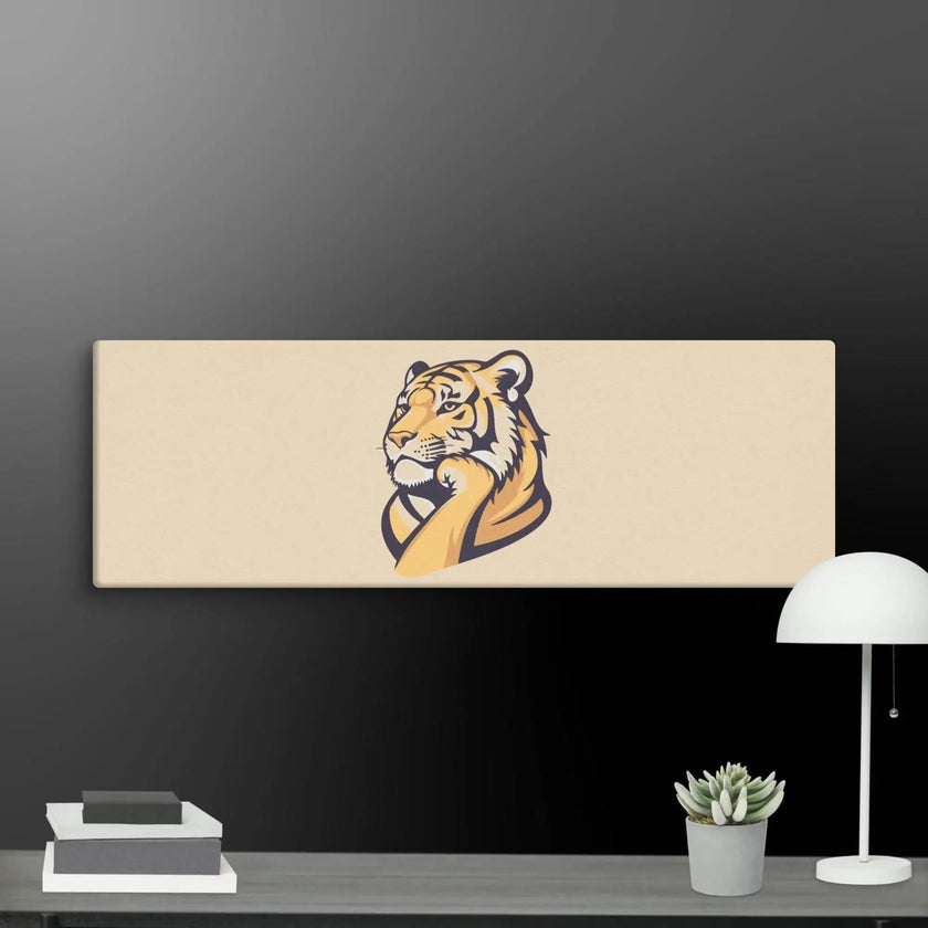 Great Thinker Tiger Wall Decor Canvas - STYLISHOUR