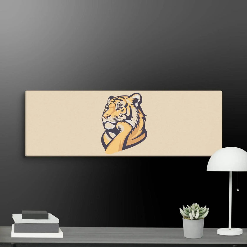 Great Thinker Tiger Wall Decor Canvas - STYLISHOUR