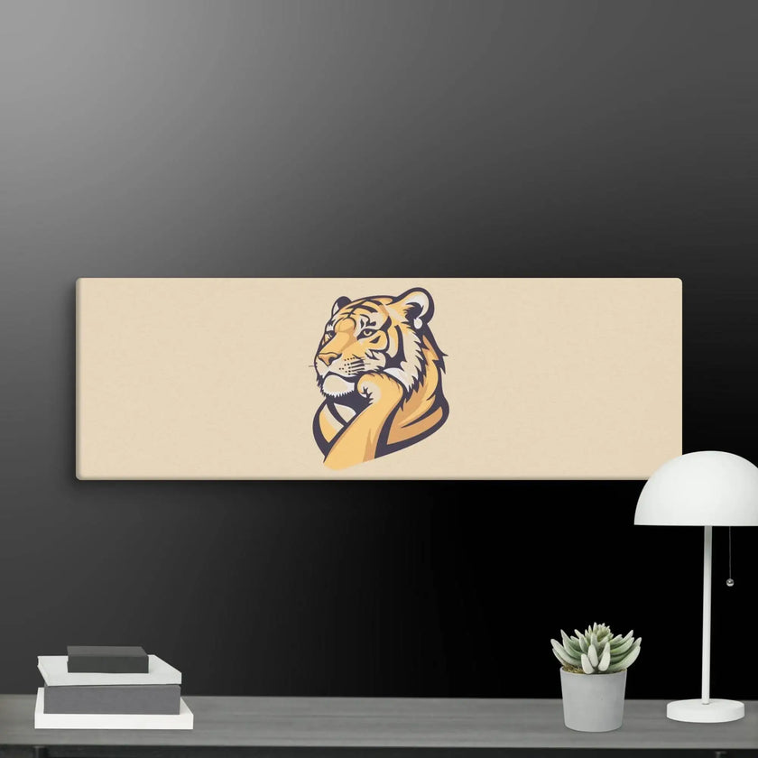 Great Thinker Tiger Wall Decor Canvas - STYLISHOUR