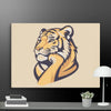 Great Thinker Tiger Wall Decor Canvas - STYLISHOUR