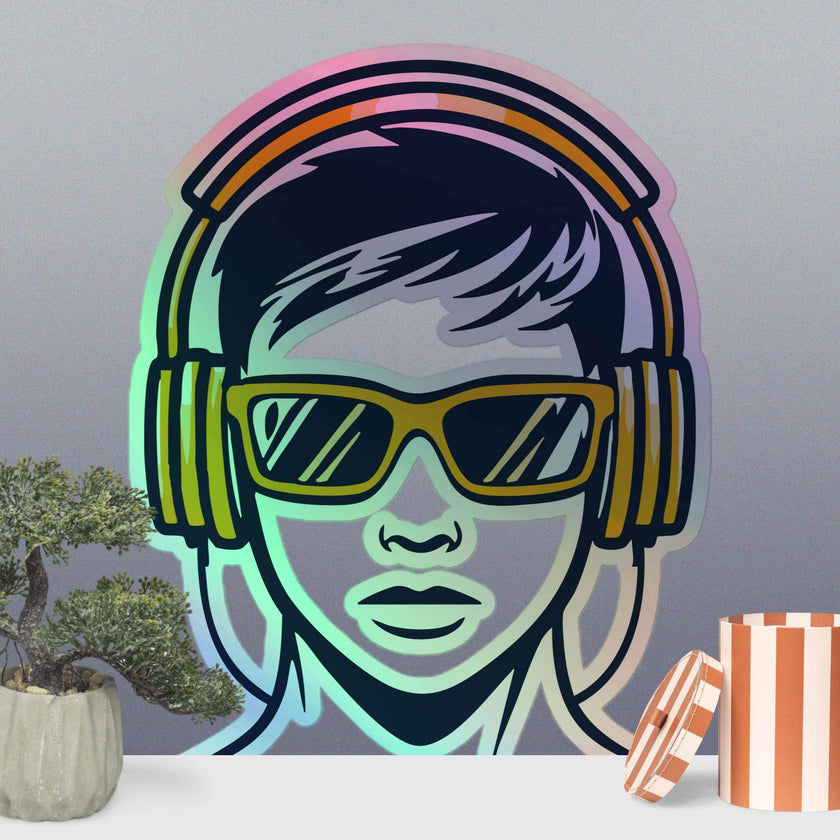 Holographic stickers - STYLISHOUR