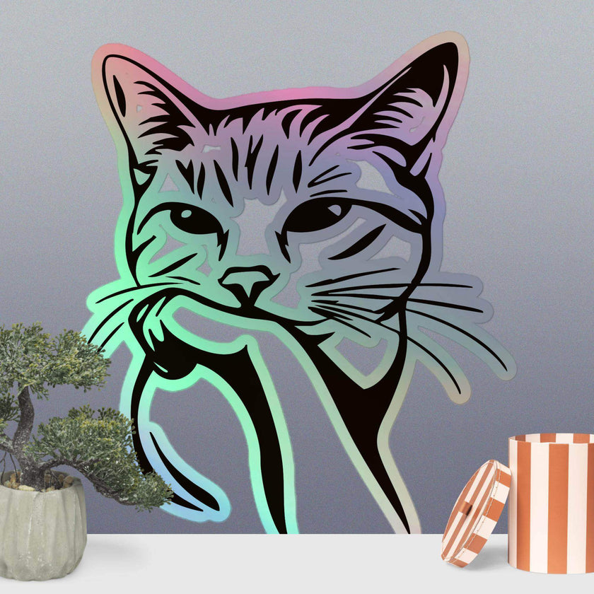 Holographic stickers - STYLISHOUR