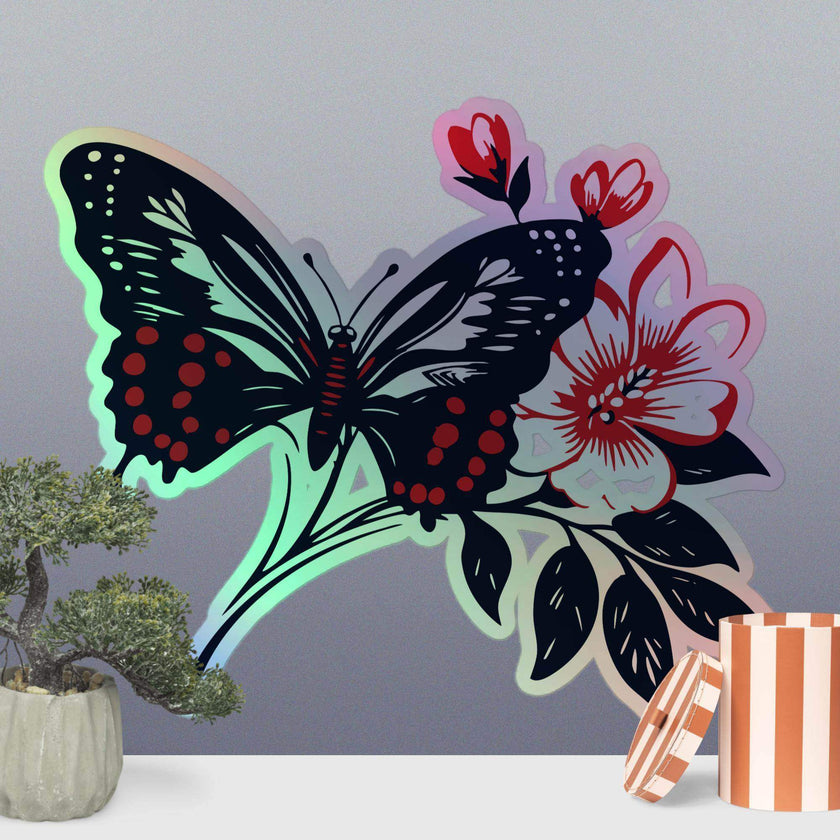 Holographic stickers - STYLISHOUR