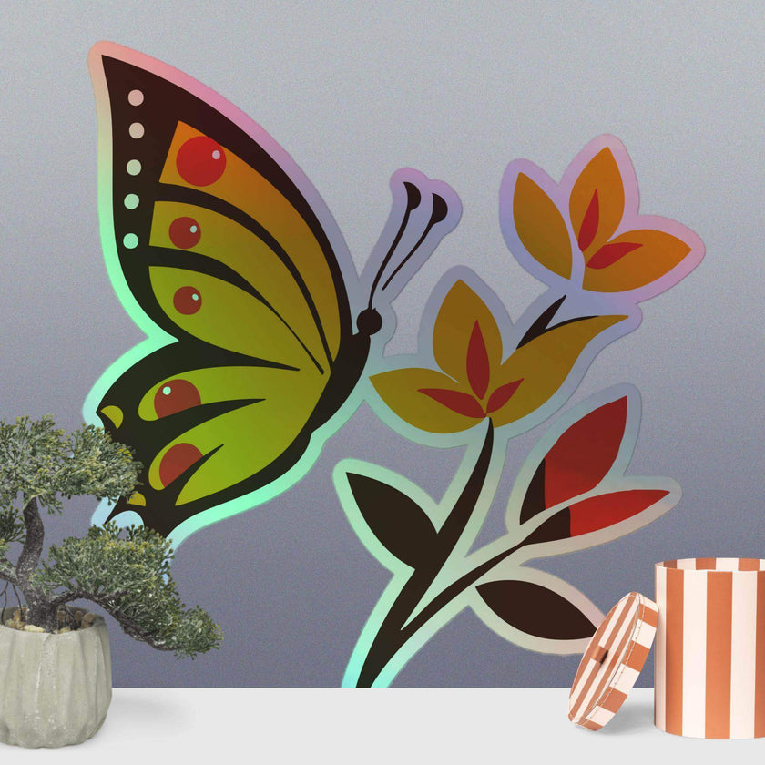 Holographic stickers - STYLISHOUR