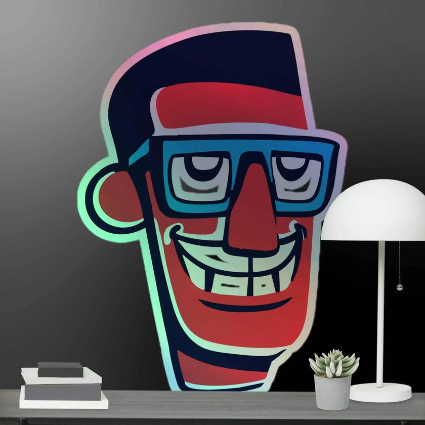 Holographic stickers - STYLISHOUR