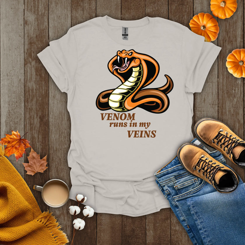 Venom Runs in my Veins T-Shirt