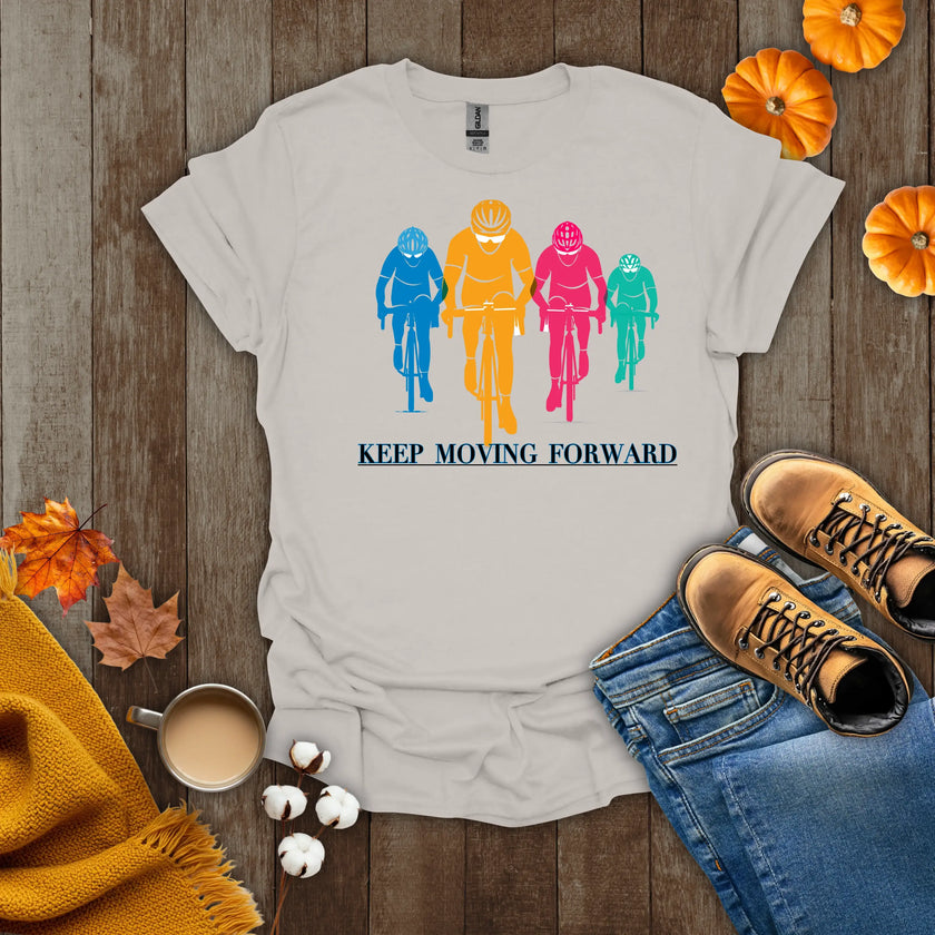 Keep Moving Forward Cycling T-Shirt
