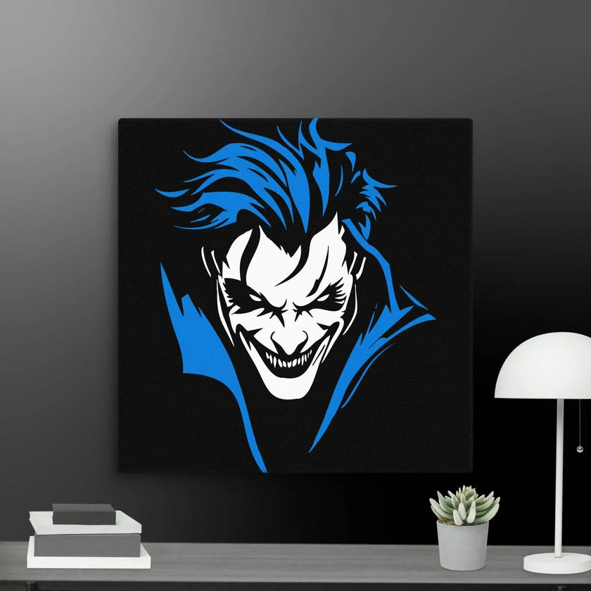 Joker Laugh Wall Art Canvas - STYLISHOUR