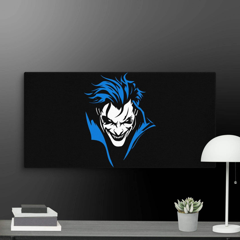 Joker Laugh Wall Art Canvas - STYLISHOUR