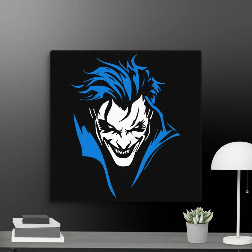 Joker Laugh Wall Art Canvas - STYLISHOUR