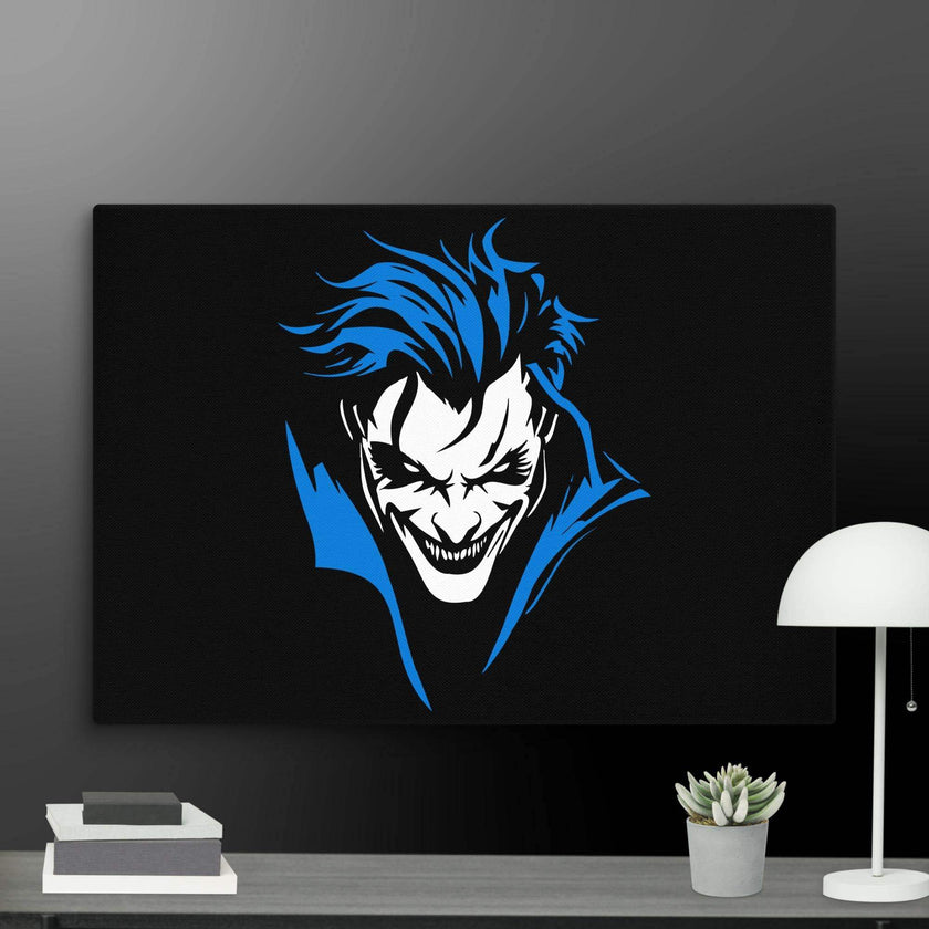 Joker Laugh Wall Art Canvas - STYLISHOUR
