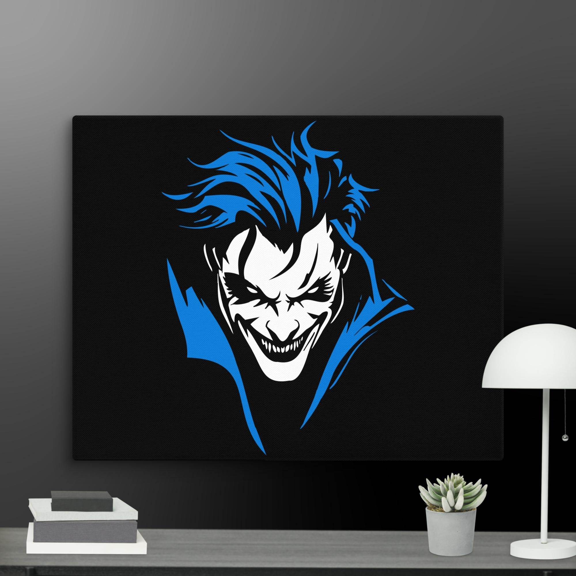 Joker Laugh Wall Art Canvas - STYLISHOUR
