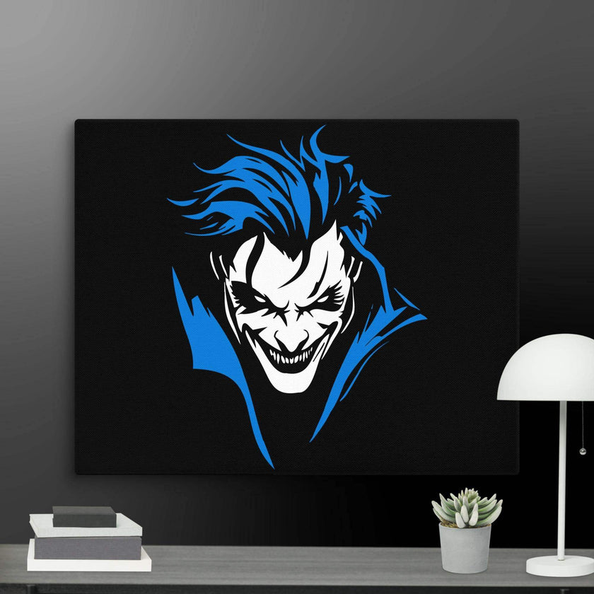 Joker Laugh Wall Art Canvas - STYLISHOUR