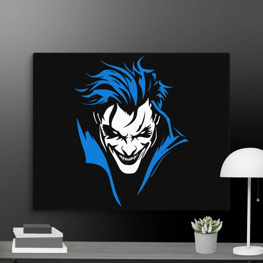 Joker Laugh Wall Art Canvas - STYLISHOUR