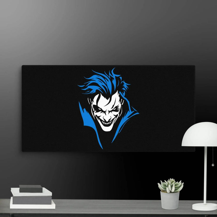 Joker Laugh Wall Art Canvas - STYLISHOUR