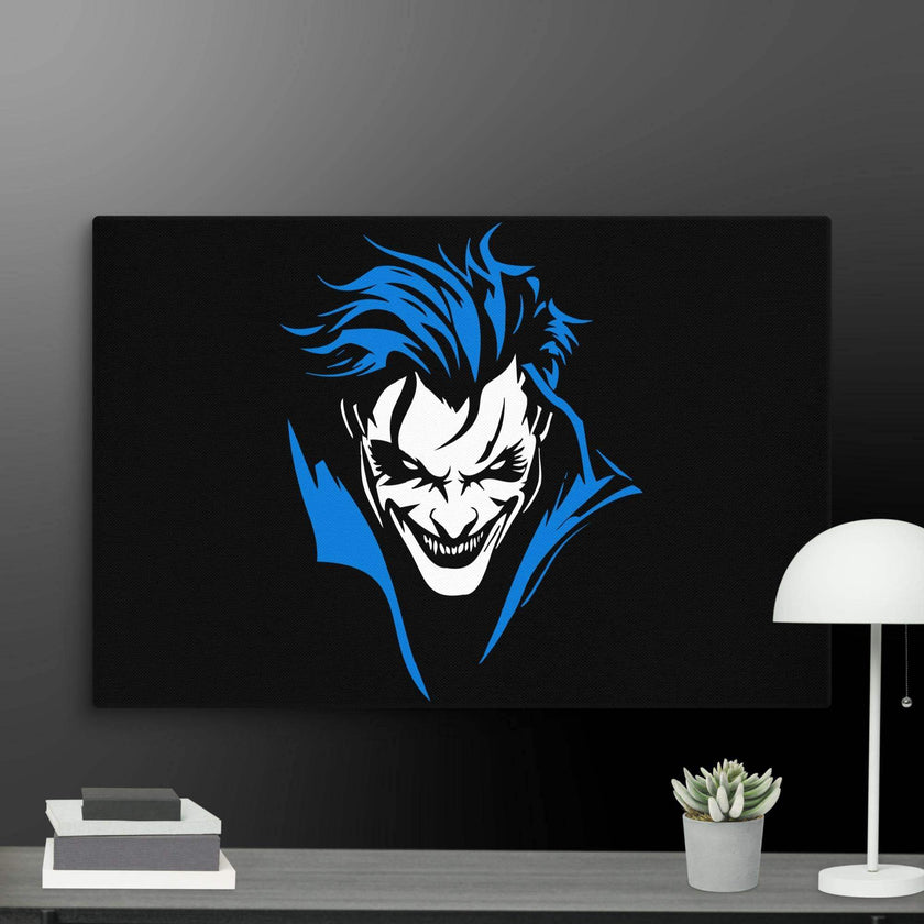 Joker Laugh Wall Art Canvas - STYLISHOUR