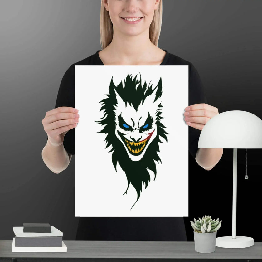 Killer Laugh: Vampire Joker with Bloody Fangs - STYLISHOUR