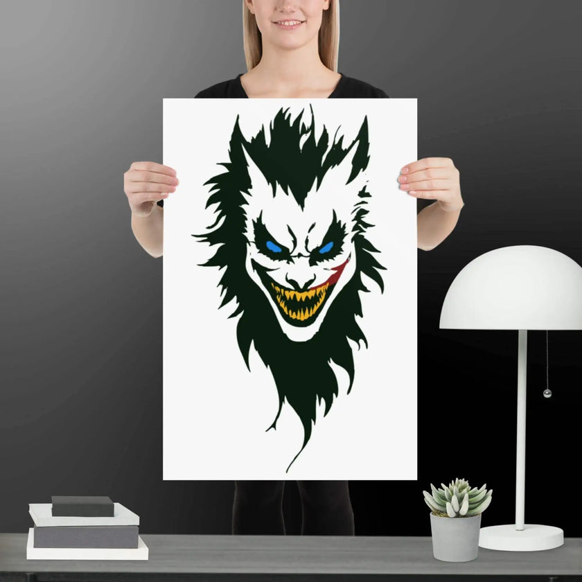 Killer Laugh: Vampire Joker with Bloody Fangs - STYLISHOUR