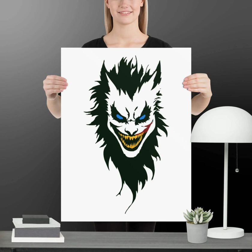 Killer Laugh: Vampire Joker with Bloody Fangs - STYLISHOUR