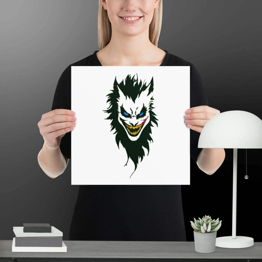 Killer Laugh: Vampire Joker with Bloody Fangs - STYLISHOUR