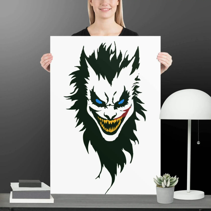 Killer Laugh: Vampire Joker with Bloody Fangs - STYLISHOUR