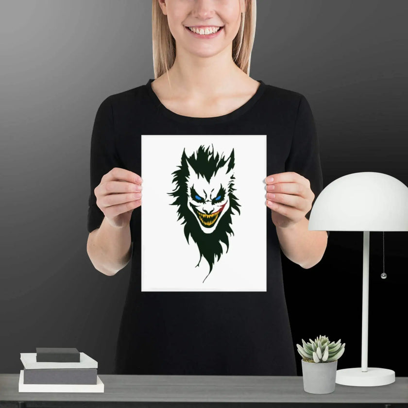 Killer Laugh: Vampire Joker with Bloody Fangs - STYLISHOUR