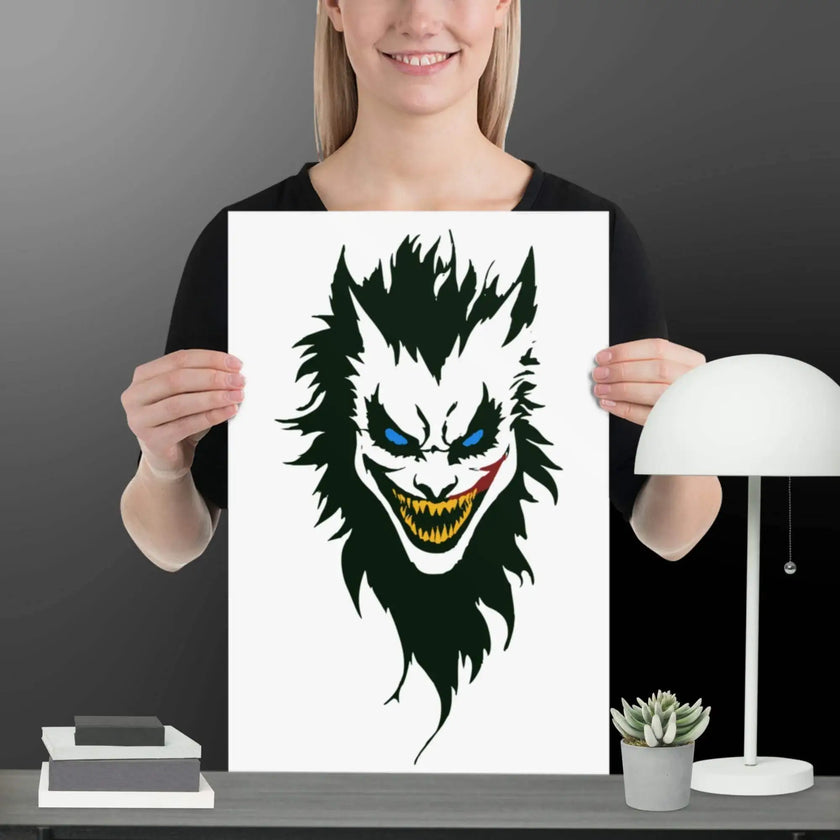 Killer Laugh: Vampire Joker with Bloody Fangs - STYLISHOUR