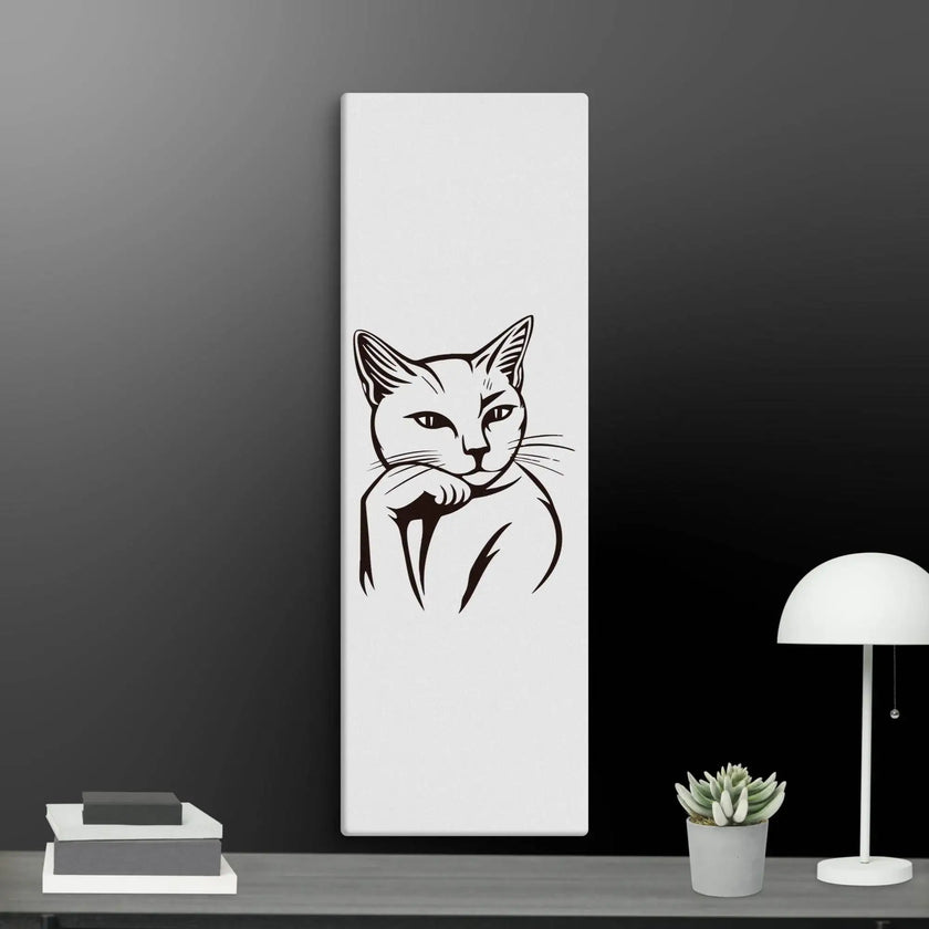 Life’s Better with a Cat Wall Art Canvas - STYLISHOUR
