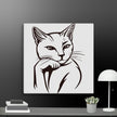 Life’s Better with a Cat Wall Art Canvas - STYLISHOUR