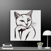 Life’s Better with a Cat Wall Art Canvas - STYLISHOUR