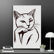 Life’s Better with a Cat Wall Art Canvas - STYLISHOUR