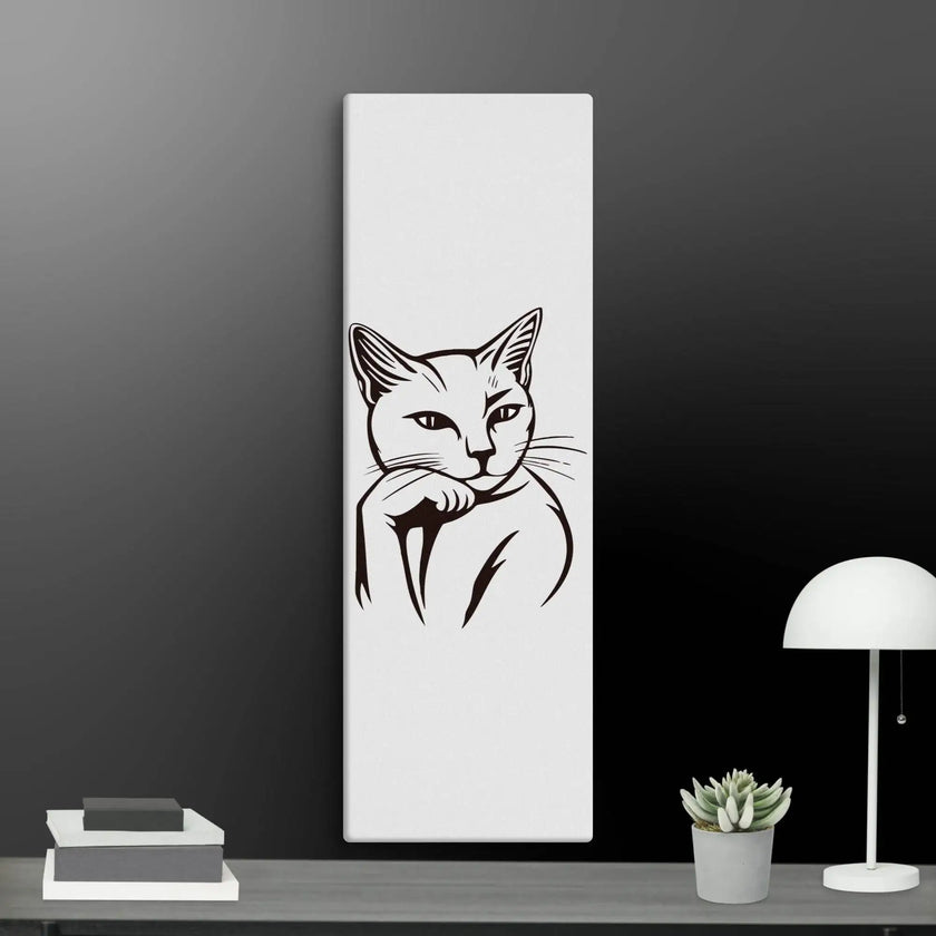 Life’s Better with a Cat Wall Art Canvas - STYLISHOUR