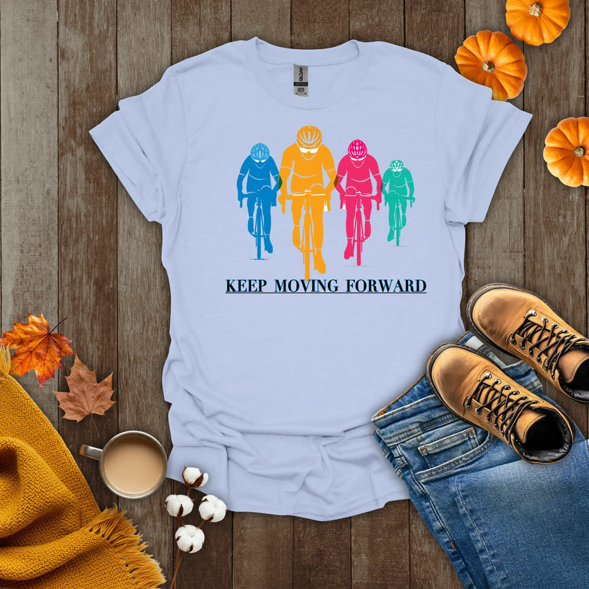 Keep Moving Forward Cycling T-Shirt