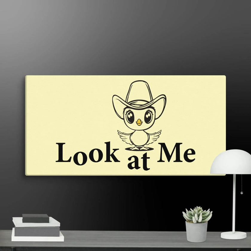 Look at me Wall Art Canvas - STYLISHOUR