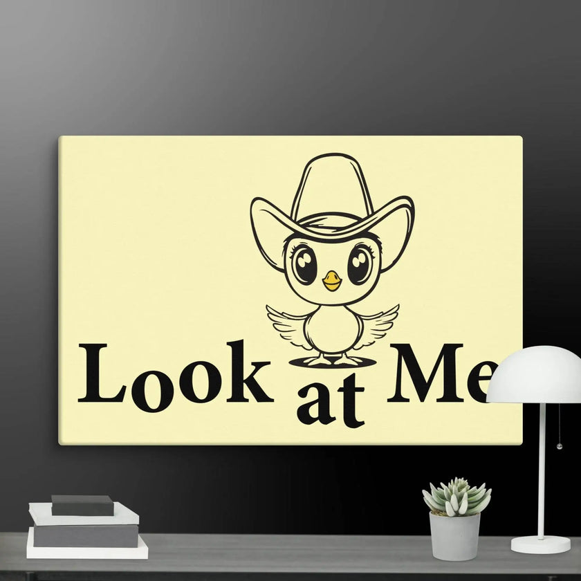 Look at me Wall Art Canvas - STYLISHOUR