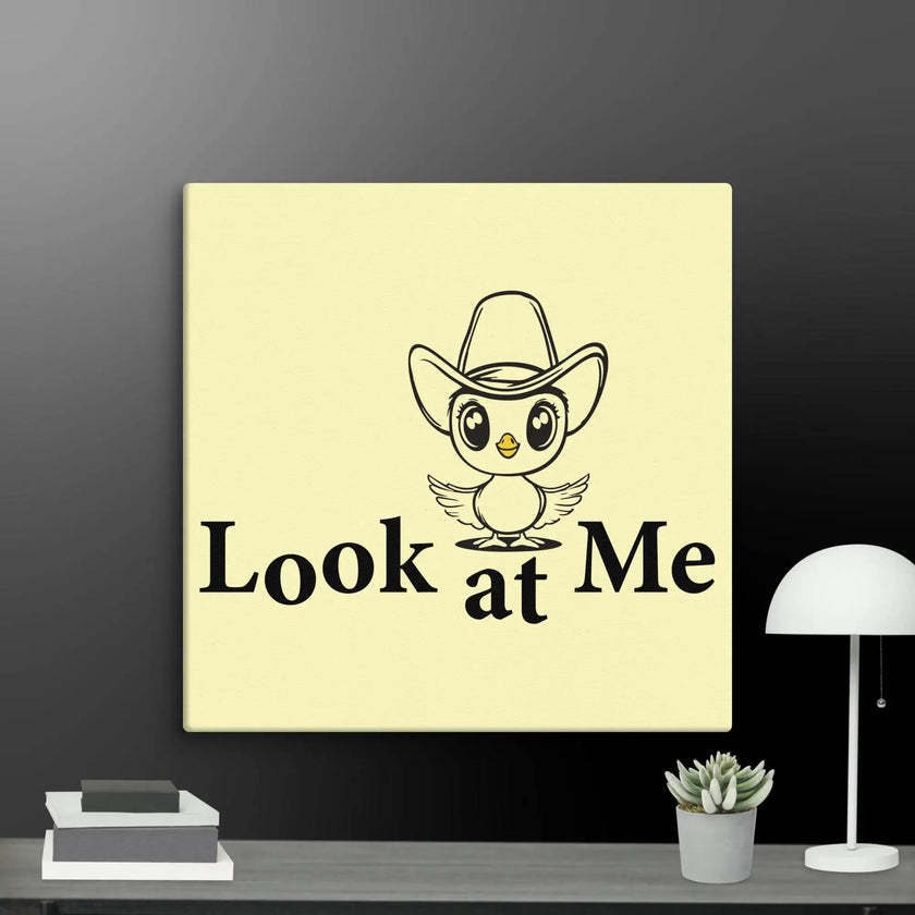 Look at me Wall Art Canvas - STYLISHOUR
