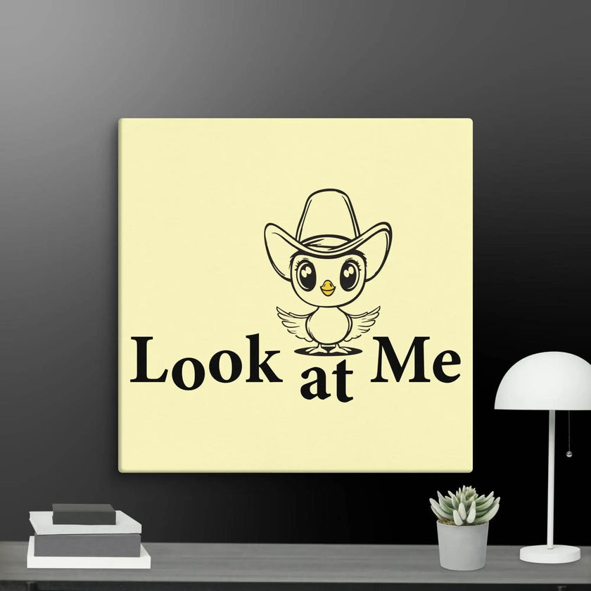 Look at me Wall Art Canvas - STYLISHOUR