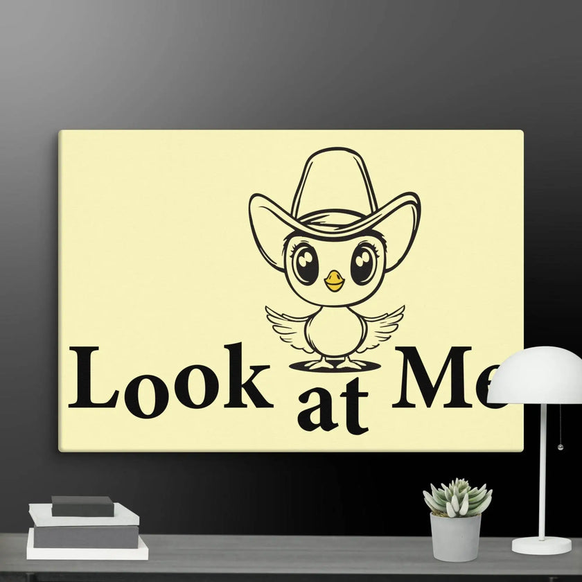 Look at me Wall Art Canvas - STYLISHOUR
