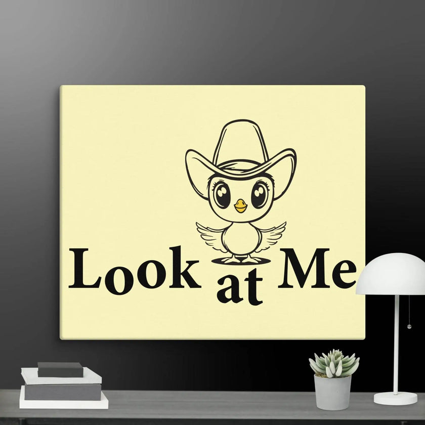 Look at me Wall Art Canvas - STYLISHOUR