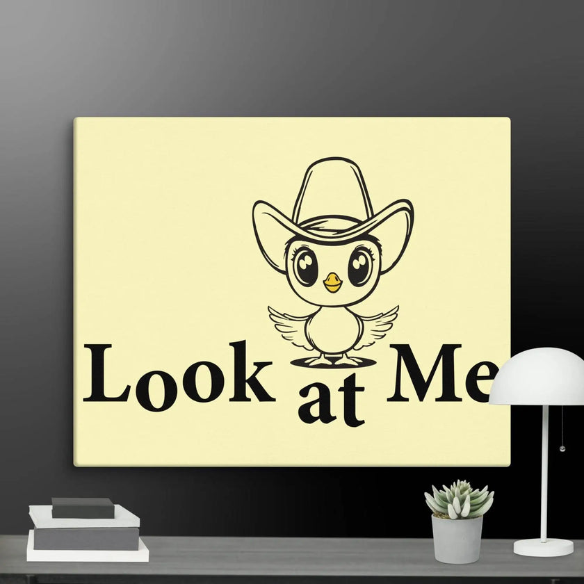 Look at me Wall Art Canvas - STYLISHOUR
