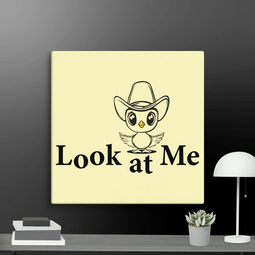 Look at me Wall Art Canvas - STYLISHOUR