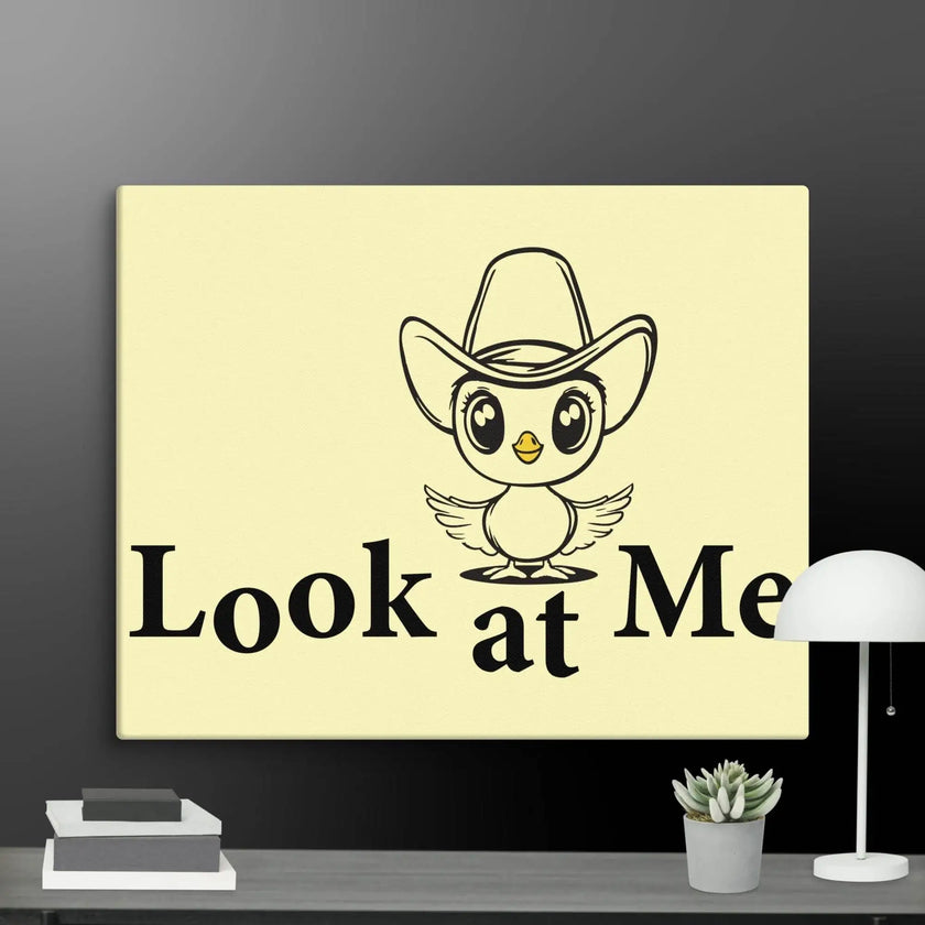Look at me Wall Art Canvas - STYLISHOUR