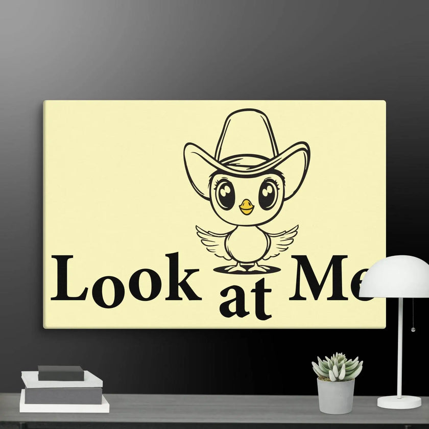Look at me Wall Art Canvas - STYLISHOUR