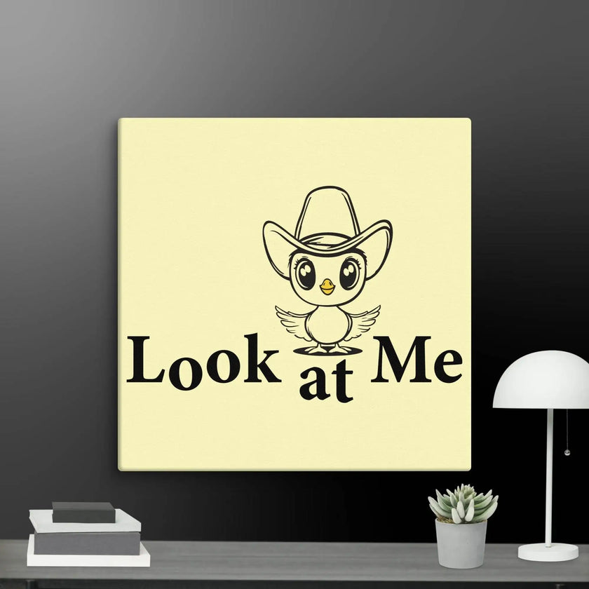 Look at me Wall Art Canvas - STYLISHOUR