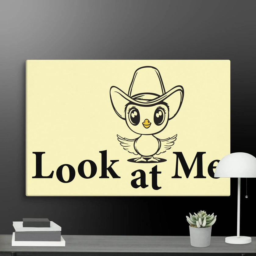Look at me Wall Art Canvas - STYLISHOUR