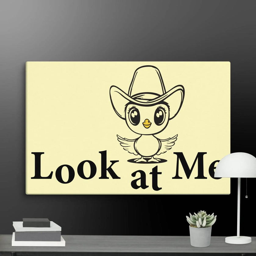 Look at me Wall Art Canvas - STYLISHOUR