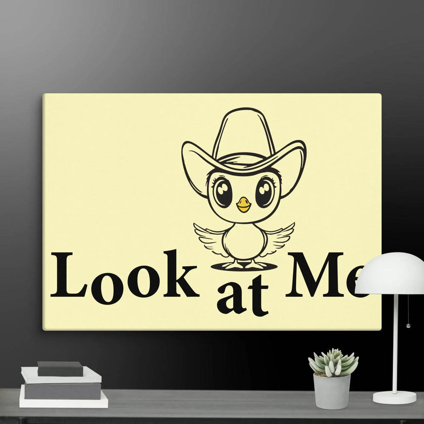 Look at me Wall Art Canvas - STYLISHOUR