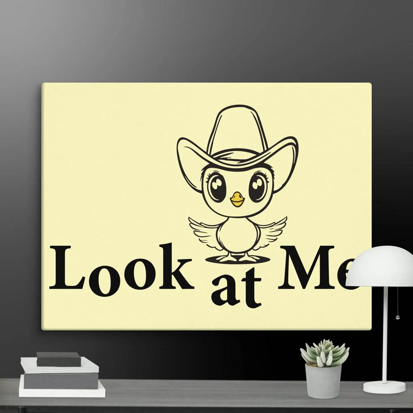 Look at me Wall Art Canvas - STYLISHOUR