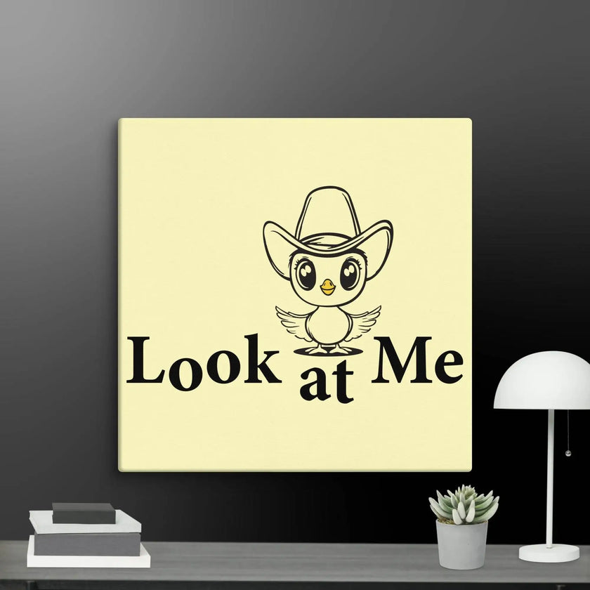 Look at me Wall Art Canvas - STYLISHOUR
